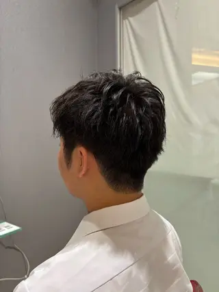 ショート メンズ 🦖透明感カラー 🦖三橋広空のヘアスタイル