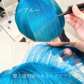 ショート カラー 艶髪と透明感を ‼️/若林のヘアスタイル