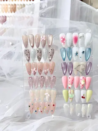 ネイル 🦋チップ長さだし 専門店🦋のネイルデザイン