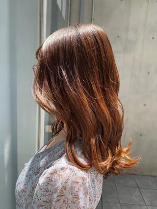 ロング 🌈🧡ヤマダ ヒロナ🌈🧡のヘアスタイル