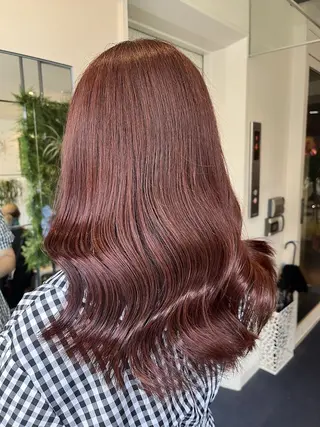 ミディアム カラー W_SALON ［四条河原町］のヘアスタイル