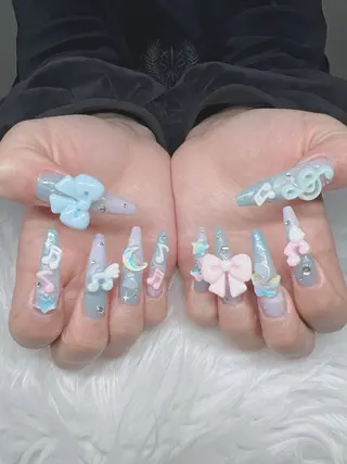 ネイル Lee Nails チップ長さだし専門店のネイルデザイン