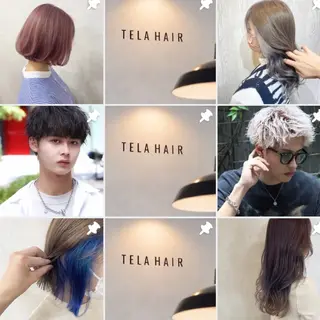 ショート TELA HAIR 副代表RIKUのヘアスタイル