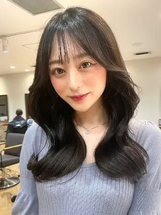 ロング ✨レイヤー/韓国 /✨ヘア山下　遥のヘアスタイル