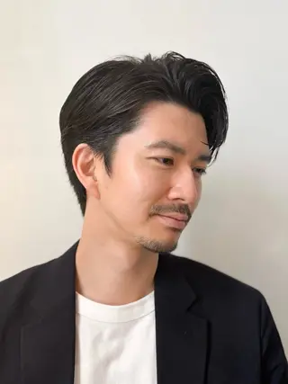 ショート パーマ メンズ 【メンズ縮毛矯正】 FILMS  軍司のヘアスタイル