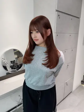 ロング 吉村 駿佑のヘアスタイル