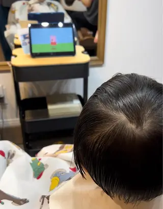 キッズ フェムフィット導入 個室空間✨佐藤華成のヘアスタイル