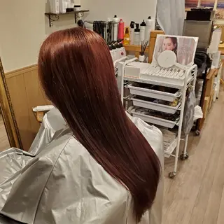 カラー ロング spa hair ark 富井直美のヘアスタイル