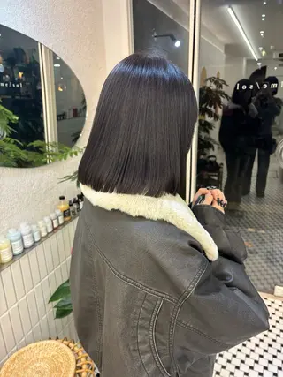ショート リン🔔ボブ cut 柔らかベージュ🤎のヘアスタイル