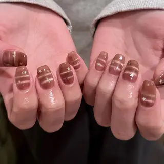 ネイル 🎀フェイ フェイ🫧💗のネイルデザイン