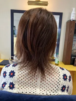 ミディアム 横田 尚登のヘアスタイル