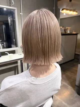 ショート LeAng所属・佐伯 桃のヘアスタイル