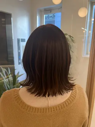 ミディアム 庄司 美佑樹のヘアスタイル