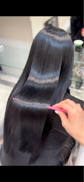 ロング 銀座/カラー 🎀momo🎀のヘアスタイル