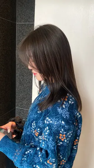 ミディアム カラー 似合わせカラー /パーマ🪿 moeのヘアスタイル