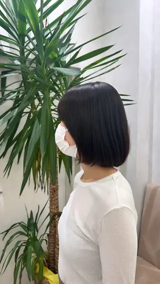 カラー Wカラー┆ブラウン ┆うる艶┆ゆうはのヘアスタイル