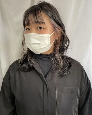 ミディアム 早瀬裕之 パーマのヘアスタイル