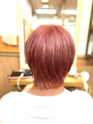 ショート カラー メンズ 林 エリのヘアスタイル