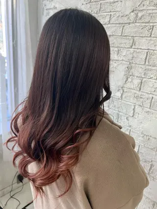 ロング カラー エクステ＆艶カラー 🎀YURINA🎀のヘアスタイル