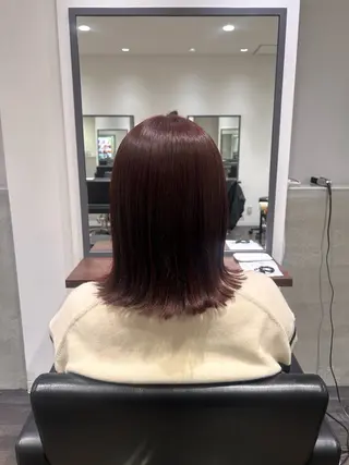 ミディアム 🤎オリーブカラー× パーマ特化💫森口のヘアスタイル