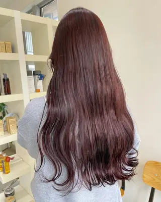 ロング カラー mir MIYUのヘアスタイル