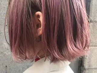 ショート カラー ボブ　ショート 特化 迫田紘史のヘアスタイル