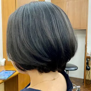 ショート 似合わせレイヤー/ ニュアンスパーマ高倉のヘアスタイル