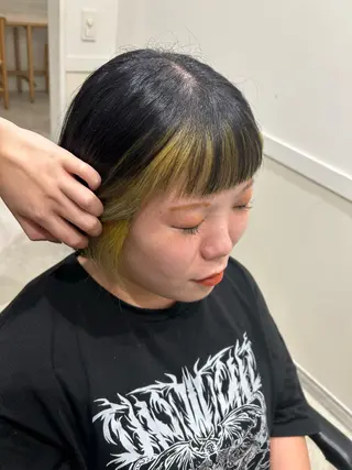 ミディアム 🌼透け感カラー 🌼Rinaのヘアスタイル