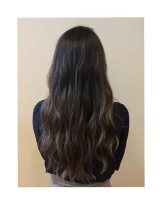 ロング カラー 松田 類生のヘアスタイル