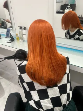 カラー ブリーチなし透明感 💗RYOTAのヘアスタイル