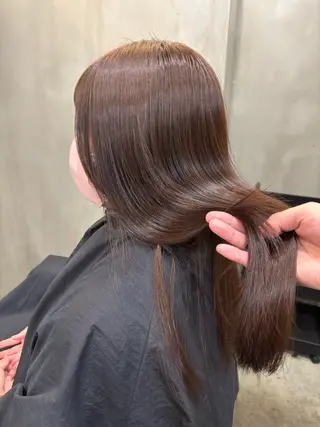 セミロング カラー 中園康 /カラー/ブリーチのヘアスタイル