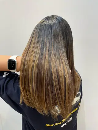 セミロング Hana❁⃘*.ﾟ Jr.stylistのヘアスタイル