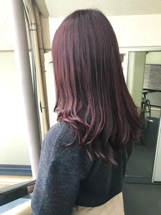 ミディアム カラー 💎髪質改善💎 デザイナーshinのヘアスタイル
