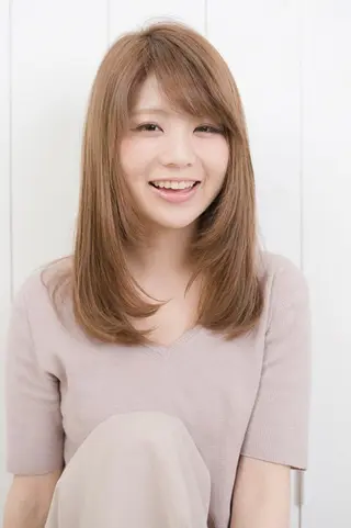ミディアム 笠谷 正之のヘアスタイル