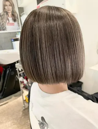 ミディアム 原谷 一成のヘアスタイル