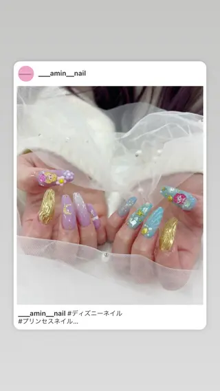 ネイル #Amin nail salonのネイルデザイン