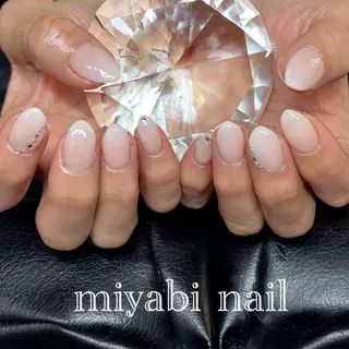 ネイル miyabi nail 桂川駅近くのネイルデザイン