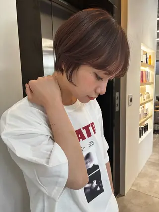 ショート 渡邊 百咲のヘアスタイル