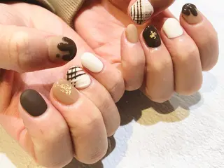 ネイル 舞田 苑香のネイルデザイン