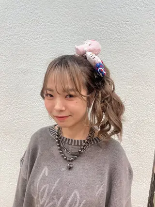 ミディアム ヘアアレンジ このみ/髪質改善 /ヘアアレンジ🫧のヘアスタイル