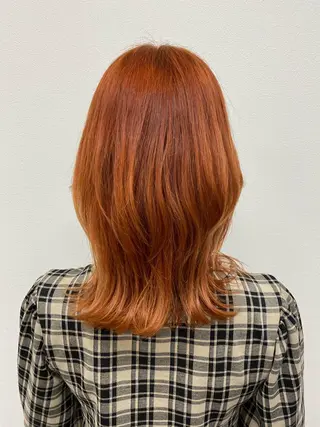 ミディアム 髪質改善韓国レイヤー SHIORI🦋のヘアスタイル