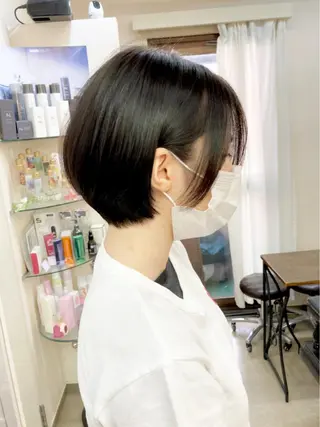 ショート パーマ ショート専門 笠井翔太のヘアスタイル