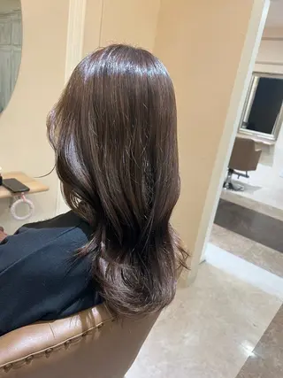ロング ヘアケアソムリエ MIKUのヘアスタイル
