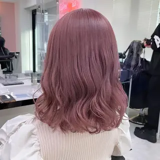 セミロング カラー 🩰透明感カラー♡ UTA🩰のヘアスタイル