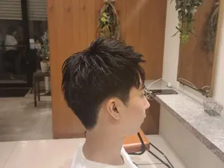 ショート メンズ 中井 啓悟のヘアスタイル
