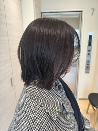 ミディアム カラー 艶カラー/似合わせ 💖Emmy💖のヘアスタイル