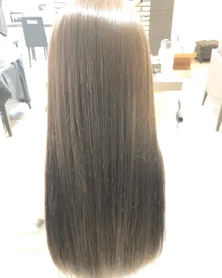 ロング パーマ 上新庄NO1髪質改善 See.店長深田強のヘアスタイル