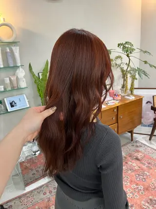 カラー chika/艶カラー /似合わせカラーのヘアスタイル