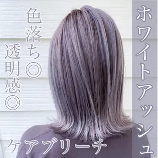 ミディアム カラー ハイトーンカラー🌈 メンズパーマ鈴木康平のヘアスタイル