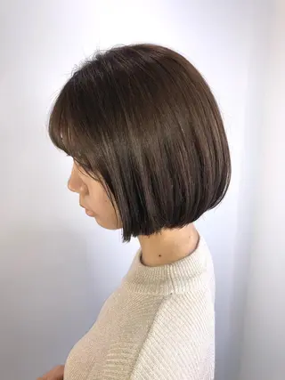 ショート カラー ☕️ベージュカラー 内藤光哉☕️のヘアスタイル